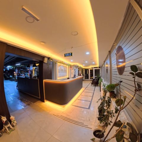 Kütahya Garden Otel resepsiyon ve lobi